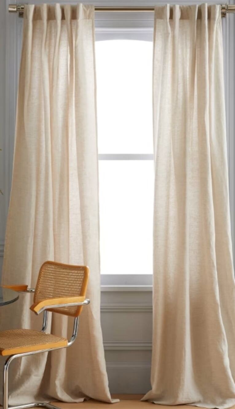 Quince - European Linen - 48x96 - Lined - Flax